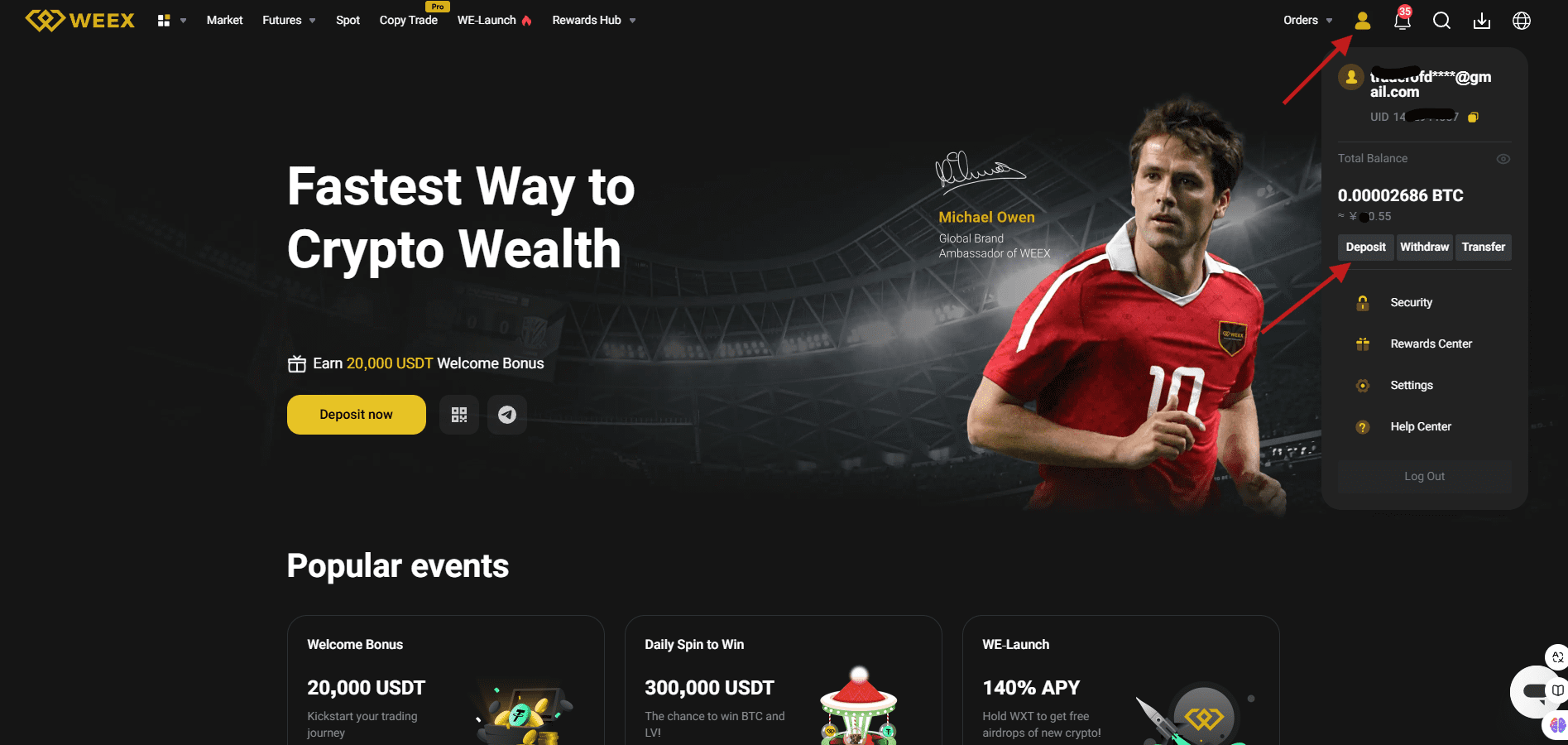 صرافی weex صرافی ویکس