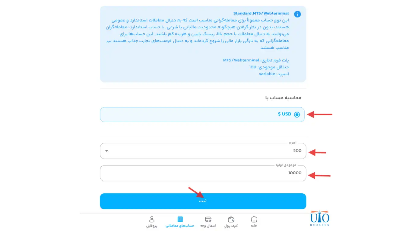 نحوه باز کردن حساب معاملاتی در بروکر FX24