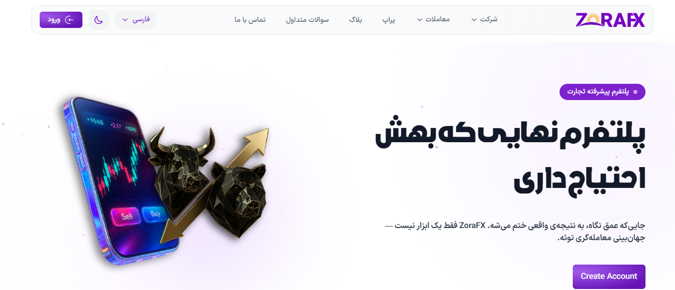 بروکر زورا اف ایکس