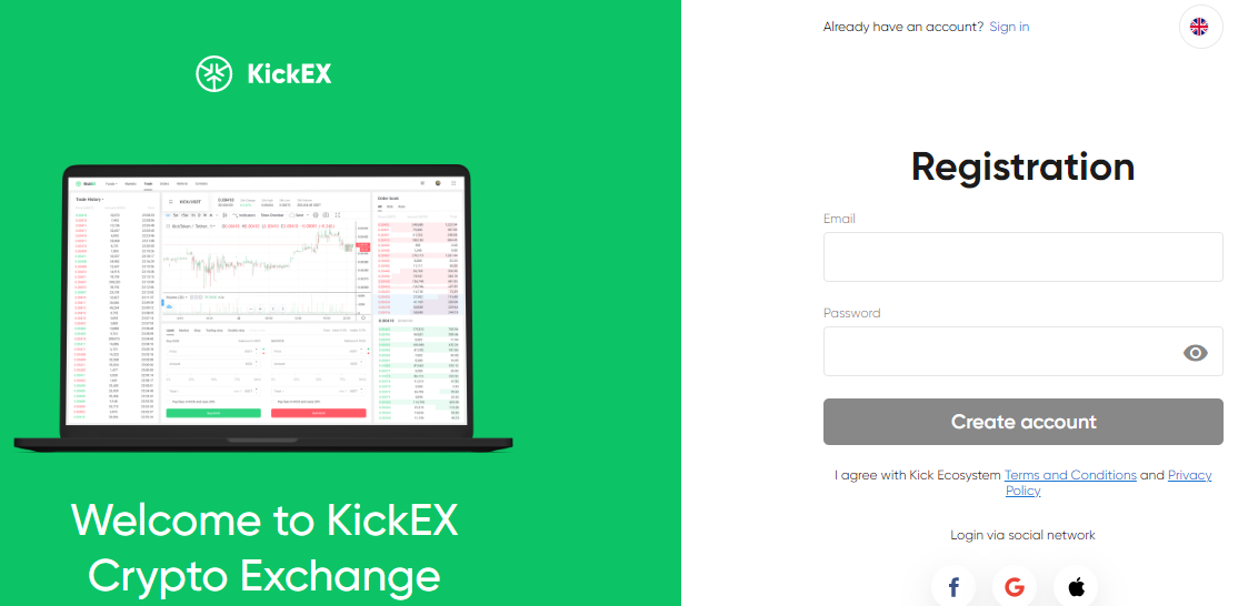 صرافی KickEX